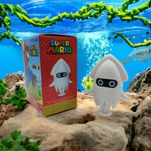 Nintendo Super Mario 2.5&quot; Blooper Figure Jakks Pacific Ages 3+ Toy Colle... - $218.30 MXN