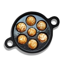 Cast Iron Appe Maker - Non-Stick Appam Pan for Perfect South Indian - £58.12 GBP