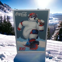 Vintage 1998 Coca-Cola Polar Bear Jigsaw Puzzle 100 Piece - £13.44 GBP