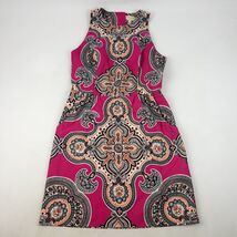 Moulinette Soeurs Dress Womens 6 Pink Print Giedi Sleeveless Back Cutout - $27.99