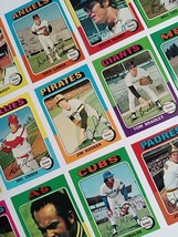 1975 Topps Baseball Cards Near Mint High Grade Singles - £2.33 GBP+