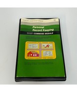 TI-99/4a  Personal Record Keeping Cartridge  Untested Phm3013 w/ Manual - $14.13