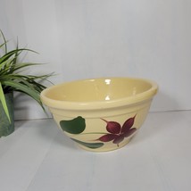 Vintage Watt Pottery 8&quot; 5 Petal Starflower Bowl Oven Ware - £33.35 GBP