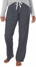 Calvin Klein Womens Fleece Pajama Pants,Grey/Navy Swiss Dot,X-Large - £29.81 GBP