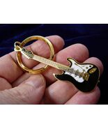 (M-221-C) One of 4 colors Fender STRATOCASTER Electric Guitar JEWELRY KE... - $22.90