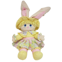 Vintage 1992 Happiness Aid Toy Well Made Bunny Rabbit Stuffed Animal Plush Doll - £43.82 GBP