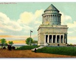 Grant&#39;s Tomb Riverside Guida New York Città Ny Nyc Unp DB Cartolina D20 - $4.05