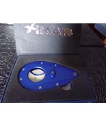 Xikar Xi-105 Blue Cigar Cutter, Aluminum body, Double guillotine NIB - $85.00