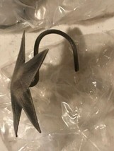 New Vintage Star Shower Hooks - pack 12 image 3