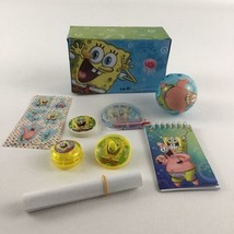 SpongeBob SquarePants Gift Pack Notepad Bouncy Ball YoYo Top Easter 2012... - $19.75