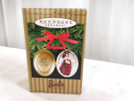 Hallmark Keepsake Ornament Barbie Victorian Christmas Collection Locket 1996 - £3.71 GBP