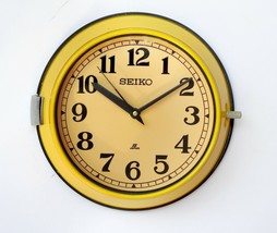 Vintage Maritime Seiko Wall Clock Slave Nautical Industrial Ship Clock Y... - £109.50 GBP