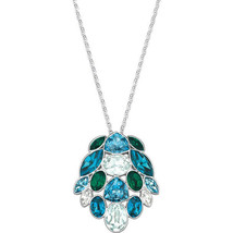 Authentic Swarovski Gaelle Multistone Pendant, Blue and Green - $127.71