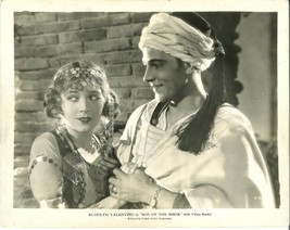 THE SON OF THE SHEIK (1926) Rudolph Valentino and Vilma Banky Vintage Original - £59.94 GBP