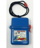 Rare Vintage Cedar Point Camp Snoopy Waterproof Swim Case Lanyard Blue S... - $560.30 MXN