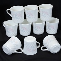Corelle Pink Trio Cups  Lot of 10 Near Mint - $22.53