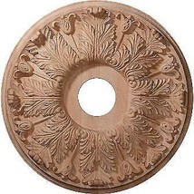 16 in. OD x 3.87 in. ID x 1.12 in. P Carved Florentine Ceiling Medallion, Ch - £242.30 GBP