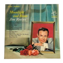 Moonlight and Roses Jim Reeves LSP-2854 Record Vintage Vinyl LP Stereo - £8.04 GBP