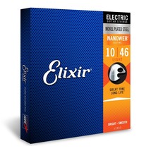 Elixir Strings - Nickel Plated Steel Electric Guitar Strings with NANOWE... - $27.54