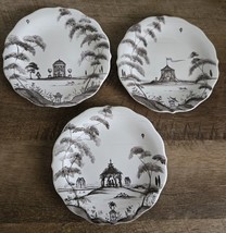 JULISKA Country Estate Desert/Salad/Apps Plates Flint Grey Set/3 - $89.09