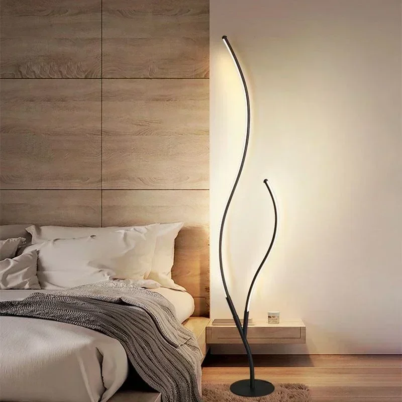 S modeling floor lamp for living room bedroom indoor home decoration fashion light thumb155 crop