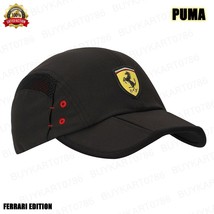 Puma Original Cap Scuderia Ferrari Rct Baseball Cap Sports Cap Unisex Black - £36.58 GBP
