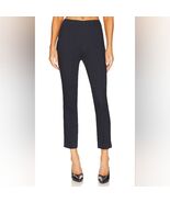 VERONICA BEARD Honolulu Linen Pants Navy Women's 6 Designer Minimalist C... - $123.75