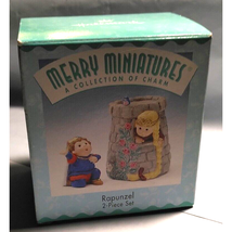 1998 Hallmark Merry Miniatures A Collection Of Charm Rapunzel 2-Piece Se... - $9.95 CAD