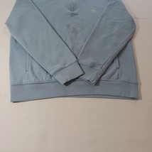 Chaps 1/4 Zip Men Sz M Blue Cotton Blend The Everyday Fleece Pullover Sweatshirt image 11