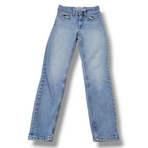 Everlane Jeans Size 25 W25&quot;L26&quot; Skinny Jeans Stretch Crop Jeans Blue Den... - £25.54 GBP