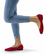 Mysoft New Red Flats Loafers New Women&#39;s Size 10 - €18,24 EUR