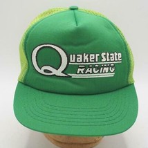 Vintage Quaker State da Corsa Regolabile Rete Snapback Camionista Cappello - $55.29