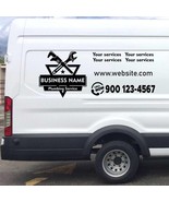 2pcs Custom Plumbing Van Decals Business, Commercial Signs for Vehicles,... - $1,027.97 MXN+