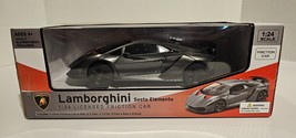 Lamborghini Sesto Elemento Friction Car 1:24 Scale Black - Sealed - £11.03 GBP