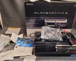 Sony PlayStation 3 FAT Launch 60GB  Console CECH-A01 PS3 Backwards Compa... - $990.00