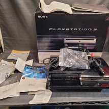 Sony PlayStation 3 FAT Launch 60GB  Console CECH-A01 PS3 Backwards Compatible - $990.00