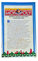 Monopoly Deluxe Edition 1998 Replacement Instruction Booklet - Flaws -  Staining - £5.19 GBP