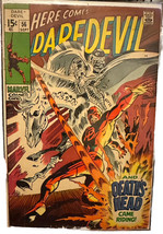 Daredevil #56 (1969) Marvel Silver Age Comic Book Key- 1st Death Head App - $55.14