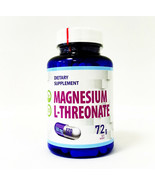 Magnesium L-Threonate 500mg 120 Capsules Cognition Brain Health - $48.04 CAD
