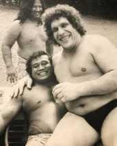 Andre The Giant &amp; High Chief Peter Maivia 8X10 Photo Wrestling Picture Wwf - £3.88 GBP
