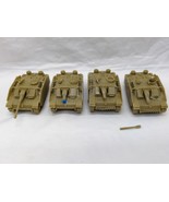 *4 Incomplete* Stug IIIG Plastic WWII Miniature Tanks 2&quot; - €18,84 EUR