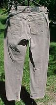 LEVI STRAUSS-WAIST-31&quot;x 32&quot;INSEAM;GRAY;SILVER TAB ELEMENTS;RELAXED;STRAI... - $9.99