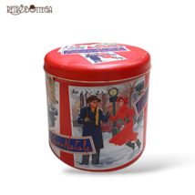 Classic Panettone Tin Box &#39;Baptistery&#39; Christmas Pictures - $733.24 MXN