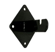 Gridwall Wall Mount Bracket - Grid Panel Mounting Brackets - Black - 12 ... - $374.57 MXN
