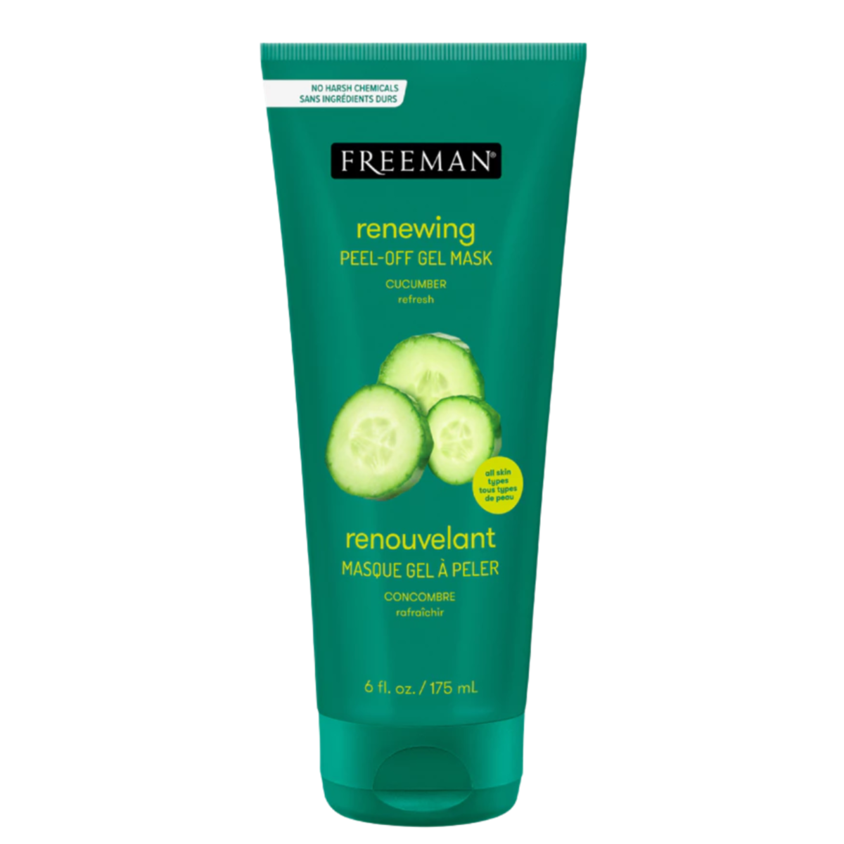 Freeman Renewing Cucumber Peel-Off Gel Facial Mask 175 mL Tube