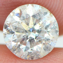 Round Brilliant Cut Diamond Loose Real 1.61 Carat Natural Enhanced H Color SI3 - £1,266.73 GBP