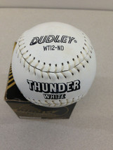 DUDLEY WT12-ND THUNDER WHITE Official Canadian Softball NEW - $7.91