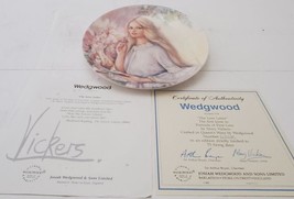 Vintage Wedgwood The Love Letter 1985 Plate Portraits of First Love Mary Vickers - $6.93