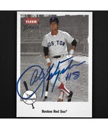 Carl Yastrzemski autograph signed 2001 Fleer card #75 Red Sox - £47.17 GBP