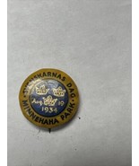 1934 Svenskarnas Dag Minnehaha Park Vintage Pinback Button Pin Swede&#39;s Day - €34,56 EUR